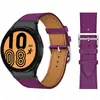 Adequado para Samsung Galaxy Watch 6 Classic Watch Pulseira de Couro Genuíno Watch5/4 Couro Curvo