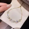 Pulseira de Pérolas Irregular Ajustável Estilo Francês, Design de Nicho, Pulseira Versátil, Luxo Leve, Sensação de Alto Padrão, Joias para Atacado