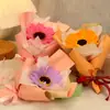 8 de Março Festival da Deusa das Mulheres Dia das Mães Simulação Buquê de Sabonetes Girassol Caixa de Presente de Mão com Flores Combinadas para Presente
