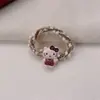 Lindo Gatito Marrón Estilo Japonés Cuerda para el Cabello Nueva Ins para Niña Lazo Cuerda para el Cabello Versátil Cola de Caballo Banda Elástica