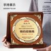 Tarjeta de autorización de lámina de oro de madera placa de medalla de tercera clase de honor premio de jubilación de empleado recuerdo medalla de ingreso de miembro