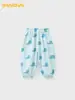 Calça Infantil Duuduu Verão Estilo Fino 2026 Calça Longa Casual para Bebê para Uso ao Ar Livre Algodão Puro Classe A Calça Anti-Mosquito para Meninos
