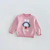 Pantalones vaqueros con estampado de corazones para niña 2026 Invierno Gruesos de Forro Polar Acampanados para Bebés Niñas Pantalones Infantiles zdk6705