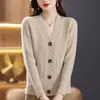 2026 Cardigan de Punto Estilo Fragancia Pequeña para Mujer Estilo Primavera y Otoño Top Suéter Cardigan Ropa de Punto Chaqueta para Mujer Con Falda Top Pequeño