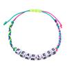 Pulseiras Populares da Internet de Venda Quente Transfronteiriça com Letras e Palavras de Bênçãos, Encorajamento e Energia Positiva, Pulseiras Infantis Feitas à Mão