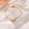 Pulsera de perlas para mujer de Corea del Sur para todas las ocasiones estilo ins nicho pulsera de acero de titanio de alta calidad pulsera de pareja joyería al por mayor
