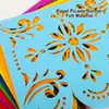 Guirnalda de Fieltro para Fiesta de Carnaval Transfronteriza, Guirnaldas de Plástico con Cortes de Papel Cuadrado, Banderines Mexicanos de Fieltro para el Día de Muertos