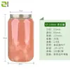 Botella para Cold Brew, Botella de Moda para Té de Leche, Botella para Envasado de Alimentos, Botella para Bebidas de Mascotas, Lata de Plástico, Botella para Jugo Recién Exprimido