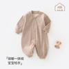 Macacão de Veludo para Bebê, Roupa Quente sem Ossos para Outono e Inverno, Roupa de Engatinhar para Recém-nascido, Roupas Íntimas para Bebê, Roupa de Base para Exterior