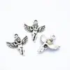 Accesorios para Joyería Personalizados DIY Ángel Aleación Colgante Pequeño Exportación Más Vendido 20*17mm I239 Artístico Retro