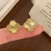 Pendientes de diseño nicho europeo y americano, irregulares, con circonita, cepillados, geométricos, cepillados, chapados en oro real, pendientes con sentido de diseño nicho