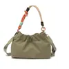 Bolsa de Tela Casual Simple de Gran Capacidad 2026 Nuevo Estilo Simple Moda Coreana Correa Ancha para el Hombro Ajustada Bolso Cruzado de un Solo Hombro