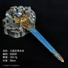 Três Reinos Arma Liga de Metal Espada Modelo Espada Yitian Bainha Armas Periféricas Estilo Antigo Modelo de Espada de Metal Brinquedo para Menino