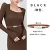 Cinturón Delgado de Perlas para Mujer con Falda, Vestido Camisa Decorativo Simple y Versátil, Cinturón de Cintura, Accesorios de Cadena para Cintura de Suéter