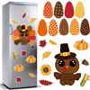 Bestseller transfronterizo otoño Acción de Gracias imanes para refrigerador personalizados para el hogar ventana puerta de garaje imanes fiesta decoración del hogar