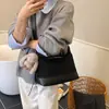 Bolso de Moda Retro Texturizado para Mujer 2025 Nuevo Bolso de Hombro Texturizado de Moda Gran Capacidad Cruzado Bolso Cubo Tendencia