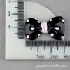 Material para Caja de Teléfono Móvil de Pegamento en Crema DIY Accesorios de Resina para Pasador de Corbata de Moño Accesorios para el Cabello Caja de Almacenamiento de Corazón de Moño Parche