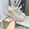 Estação Europeia Torre Sapatos 2024 Novo Strass Salto Grosso Casual Tênis Feminino Plataforma Totalmente de Diamante Sapatos de Strass