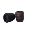 Arreglo floral, flores secas, jarrón de madera, decoración del hogar de casa de huéspedes estilo ins, mueble de vino, producto minimalista, adorno, artesanía de madera para sala de estar