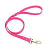 Set de Collar y Correa para Gato y Perro de Color Sólido de PVC, Set de Dos Piezas Impermeable y Resistente a la Suciedad para Mascotas, Personalizable desde la Fábrica de Origen