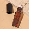 En Stock Frascos Roll-On Ámbar de 1-10 ml, Frascos de Perfume de Tamaño de Prueba, Frascos Marrones con Rodillo, Frascos para Aceites Esenciales