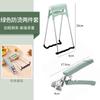 Soporte Anti-Quemaduras de Acero Inoxidable Silicona Antideslizante Multifuncional Herramienta para Vaporera Casera Cazuela Plato de Cocina Jikai