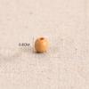 Fabricante de Fornecimento de Mogno Beads 6cm 8cm 10cm Bead Acessórios Loose Beads Atacado Artesanato Correspondência