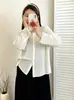 Top de punto hueco redondo holgado para mujer talla grande, chaqueta de manga larga, estilo otoño 2026, cárdigan de punto para mujer talla grande