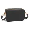 Nova Bolsa de Couro para Comércio Exterior Bolsa Transversal Feminina Estilo Japonês Moderna Simples Zíper Duplo Grande Capacidade Ombro Pequena Bolsa Quadrada