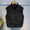 Chaleco Casual Holgado Talla Extra para Hombre, Chaleco Delgado de Verano sin Mangas, Chaleco Elegante para el Trabajo