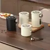 Frasco para Conservar Alimentos Frescos de Acero Inoxidable 304, Frasco Sellado para Café, Frasco para Almacenar Granos, Caja Sellada para Cocina, Caja para Conservar Alimentos Frescos para el Hogar