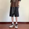 Pantalones Cortos de Verano 2025 para Hombre para Deportes al Aire Libre, Casual para Pareja, Secado Rápido, Modernos, Holgados, Estilo Hong Kong, de Seda Helada, Deportivos