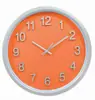 Reloj de Pared Silencioso Simple Creativo Moda Sala de Estar 12 Pulgadas Color Caramelo Reloj de Pared para el Hogar Reloj Publicitario
