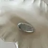 Pinza para el pelo con forma de gota de aceite azul de cuero plateado dulce y fresca Pinza para flequillo Pinza lateral para cabello suelto Pinza lateral de sentido avanzado Pinza para el pelo