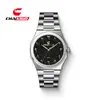 Reloj de Cuarzo Impermeable Clásico Popular para Hombre con Caja de Aleación, Esfera Simple, Luminoso, Reloj de Negocios, Reloj de Dropshipping Transfronterizo