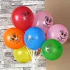 Globos de 10 Pulgadas 1.3g Engrosados con Estampado de Caricatura de Cara Sonriente para Eventos Promocionales, Te Dan una Sonrisa, Globos de Látex Mixtos de Colores