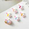 Decorações Mistas de Arte para Unhas de Desenho Animado Atacado Animais Pequenos Fofos Comida e Brinquedo Decorações Mistas DIY Resina Strass Acessórios para Unhas