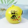 Casco de pato de viento roto accesorios de libélula de bambú fábrica directa decoración para montar en coche eléctrico el casco de pato amarillo tiembla lo mismo
