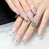 Pegatinas de Uñas Navideñas de Copo de Nieve Hueco al por Mayor Pequeño Libro Rojo Navidad Copo de Nieve Blanco Decoración de Uñas Portátil Pegatinas para Uñas