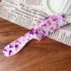 Pente de Cabelo Portátil, Pente Grande de Dentes Largos Exclusivo de Nicho, Pente Pequeno para Cabelos Curtos, Pente de Acetato, Mini Pente