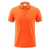 Playera polo logo estampado personalizado ropa de trabajo en equipo ropa de trabajo playera publicitaria impresión de camisetas verano cuello camisero manga corta