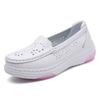 Zapatos planos transpirables antideslizantes de fondo suave, médicos, especiales, de verano, huecos, para enfermeras, mujer, no cansan los pies, esteticista, una generación de pelo