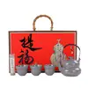 Ciudad Prohibida Cultural y Creativo Fulu Tetera de Cerámica Juego de Té Chino Kung Fu Té Set de Aromaterapia Souvenir de Empresa