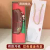 Venta al por mayor del fabricante Set de Peines de Sándalo Negro y Dorado Caja de Regalo con Acentos Dorados Pintados Regalo de Año Nuevo Set de 38 Piezas con Grabado e Impresión de Logo