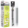 Recarga de Bolígrafo de Gel Mg Light 6102 Punta de Bala Q7 0.5mm Tinta Roja Azul Negra Punta de Bala Recarga Universal
