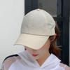 Gorra de béisbol de secado rápido con parte superior semivacía, gorra de verano para niños con visera pequeña, se puede atar con cola de caballo alta, sombrilla, gorra para el sol