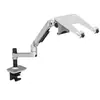 Soporte para Monitor Doble Pantalla Ajustable New Vision V Rack de Pantalla para Portátil Herramienta de Stock de Escritorio