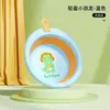 Bacia Dobrável para Bebês Recém-Nascidos, Resistente a Quedas e Altas Temperaturas, Bacia para Bebê para Lavar a Parte Inferior, Uso Doméstico, Pode Ser Pendurada para Armazenamento Simples