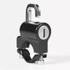 Candado para casco de coche eléctrico, candado antirrobo para casco de motocicleta, candado fijo para casco de bicicleta, candado universal de metal para casco