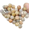 Xinjiang Hetian seda dorada jade cuentas viejas Cuentas sueltas de jade pulsera DIY collar cuentas accesorios cuentas Cuentas Lulutong